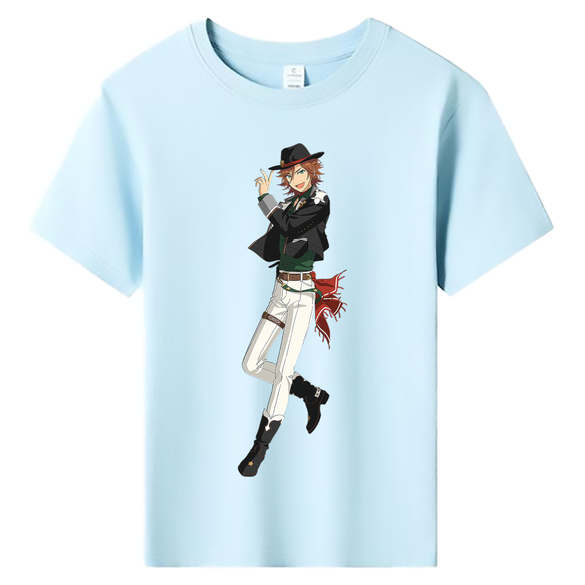 （画像用） あんさんぶるスターズ! Ensemble Stars 綿100％キッズTシャツ（フロントプリント）
